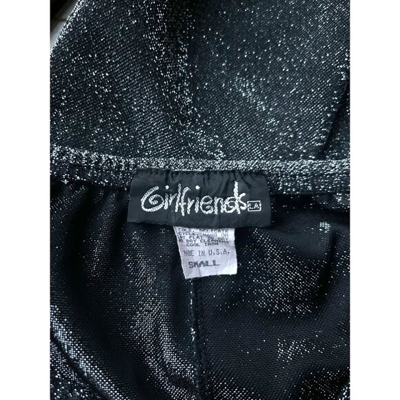 90s vintage silver maxi skirt bias cut lurex 1990s - Picture 7 of 7